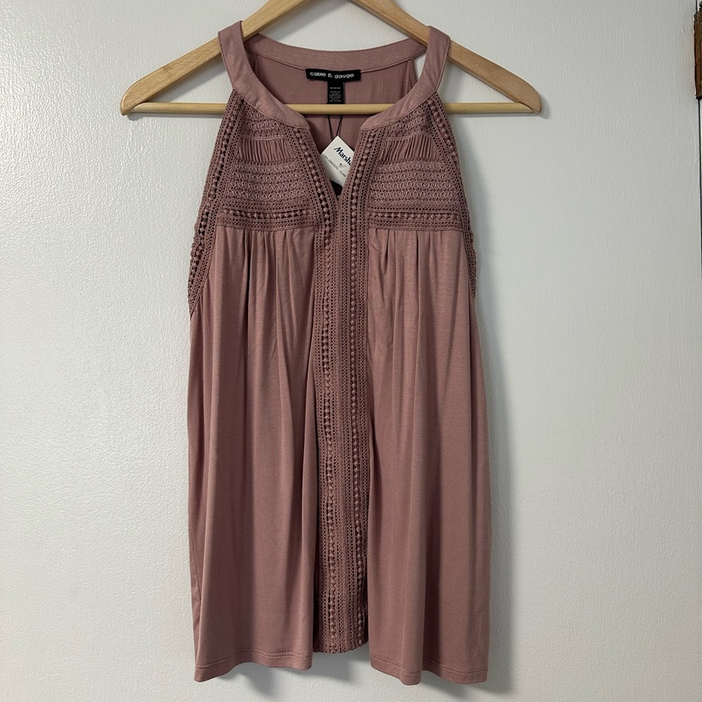 Cable & Gauge Tank Top